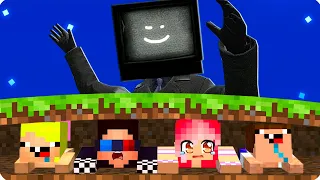 📺😱ПРЯТКИ ОТ ТВ-МЕНА В МАЙНКРАФТ! ШЕДИ ЛЕСКА НУБИК И БРОК MINECRAFT