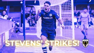 Stevens' strikes! 🥊 | New signing in action 🟡🔵
