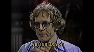 Warren Zevon MTV Interview (Rare)