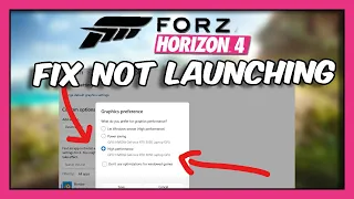 Forza Horizon 4 Not Launching - How To Fix  | Tutorial For Beginners