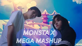 MONSTA X MEGA MASHUP - 'ALLIGATOR + X PHENOMENON+MAGNETIC+BREATHE FOR YOU+SPECIAL' AND MORE !