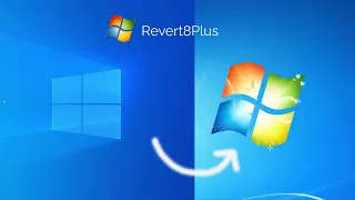 Windows 10 but with Windows 7 theme (ft. Revert8Plus)