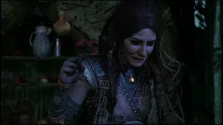 Freya Decides If She Is Going To Kill Kratos - God Of War Ragnarok