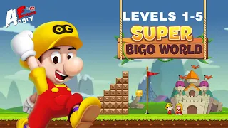 Super BIGO World - Levels 1-5 / Gameplay Walkthrough (Android, iOS)