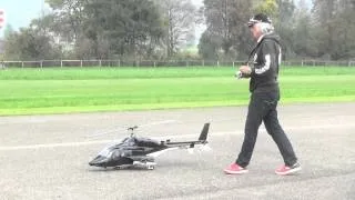 Rc Scale Airwolf Helicopter-The Pilot is Hugo Markes