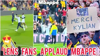 Lens Fans Appluse Mbappe and Singing Mbappe's Name before Kick-off for his World Cup Performance