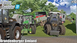 Harvesting MAIZE SILAGE for BGA│Brandenburger Umland│FS 22│13