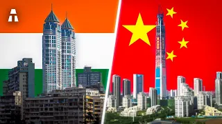 Zwischen China und Indien Die schrecklichen Umstände des Wettlaufs um die Wolkenkratzer