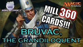 Combo Breakdown: Bruvac, the Grandiloquent | MTG Combo Explained | Traumatize Combo | EDH Mill Combo