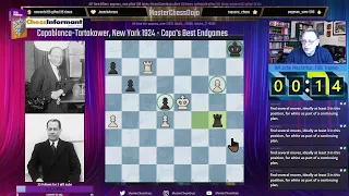 Capablanca-Tartakower, New York 1924 - Capa's Best Endgames