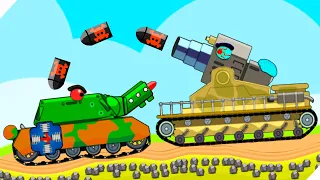 Железный МОНСТ ТАНК БОСС побежден! Конец игры - TankCraft tank battle