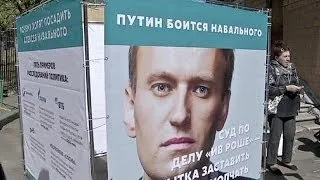 Russian opposition leader Alexei Navalny under house arrest