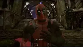 Deadpool End Scene : Push That Button