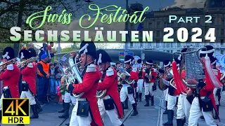 Zurich's Spring Spectacle: The Sechseläuten Parade 2024. Part 2 🇨🇭 Switzerland