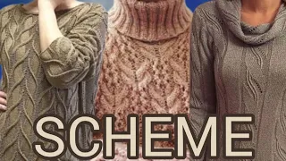 Вязание /схемы/20/кофты, джемперы, пуловеры, свитеры.Knitting sweaters, jumpers, pullovers, sweaters