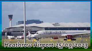 Heathrow airport live 25/09/2023