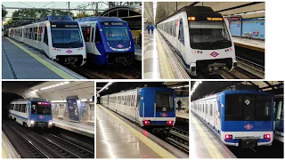 Metro de Madrid: Circulaciones Enero - Febrero de 2022.