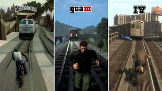 Can you stop the Train at GTA Games?