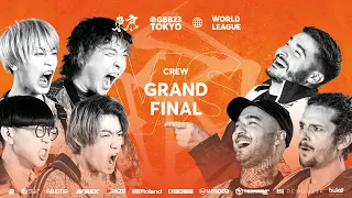 SARUKANI 🇯🇵 vs M.O.M 🇦🇹 | GRAND BEATBOX BATTLE 2023: WORLD LEAGUE | Crew Final