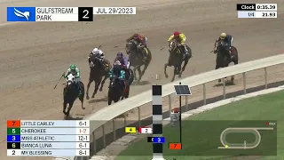 Gulfstream Park Carrera 2 - 29 de Julio 2023