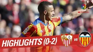 Highlights Sevilla FC vs Valencia CF (0-2)