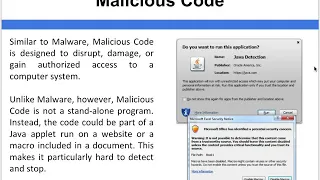 Cyber Security   Malicious code