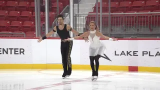 Molly LANAGHAN / Dmitre RAZGULAJEVS CAN FD 2023 Lake Placid Ice Dance International