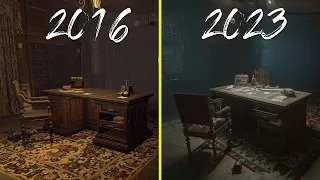 Layers of Fear - Original vs Remake / Unity  vs Unreal Engine 5 PC RTX 4080 Graphics Comparison