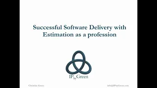 Successful Software Delivery as a Profession by Christine Green