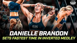 Danielle Brandon SPEEDS Through Handstand Walks & Free-Standing Handstand Push-Ups