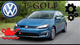 E GOLF меняем масло в редукторе на пробеге 78000 км