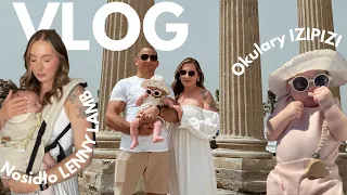 vlog | Turcja z niemowlakiem, Side🌴/ okulary IZIPIZI / nosidło lenny lamb