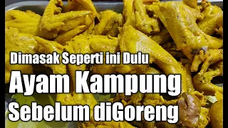 Ungkep Ayam Kampung Goreng/Bakar bumbu meresap