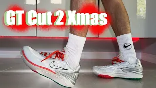 Nike GT Cut 2 on Feet (Christmas)