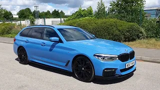 2017 67 BMW 5 Series 540I M Sport Touring Auto xDrive Mega Spec Individual Colour M Performance