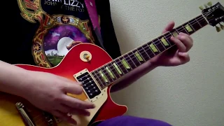 Thin Lizzy - Don't Believe a Word (Guitar) Cover