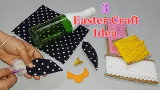 3 Budget friendly spring/Easter craft idea made with simple materials | DIY Easter craft idea 🐰36