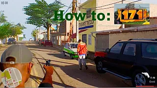 171 ** how to locate street GUN dealer and Kill /BRAZILIAN GTA 🇧🇷 WOW!!