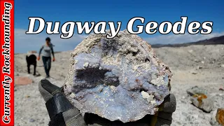 Visiting the Dugway Geode Beds // Rockhounding Utah