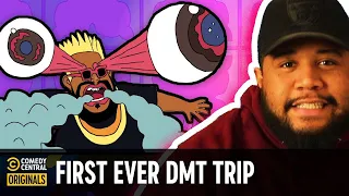 Making Some Big Mistakes Smoking DMT for the First Time (ft. Carnage) - Tales From the Trip