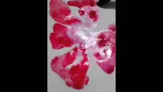 How To Paint Flowers in Watercolor. Part 2