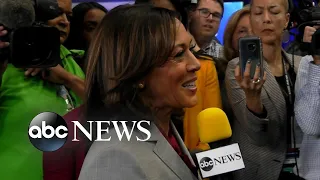 Kamala Harris talks abuse of power post-Democratic debate l ABC News