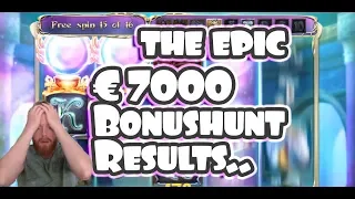 The Epic €7000 Bonushunt Results!