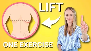 "Lift" SAGGING BREASTS With One Exercise (Not Surgery)