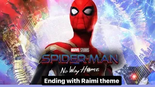 Spider-Man no way Home Ending Swing But with Sam Raimi Spider-Man theme transition