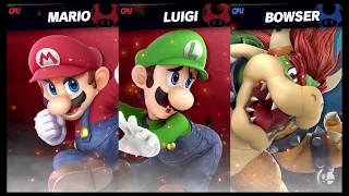 Super Smash Bros Ultimate Amiibo Fights Request #549 lvl 5 Mario & Luigi vs lvl 9 Bowser