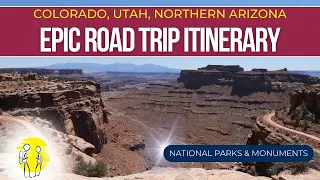 Epic Road Trip Colorado Utah Arizona Loop Itinerary