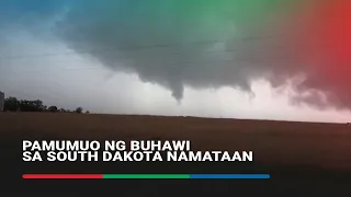Pamumuo ng buhawi sa South Dakota namataan | ABS-CBN News