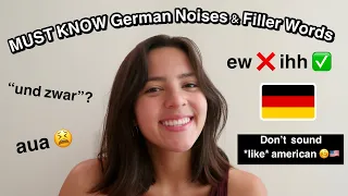 MUST KNOW German Noises & Filler Words!