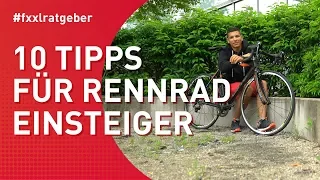 10 Rennrad Einsteiger Tipps